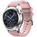 Curea ceas Smartwatch Samsung Galaxy Watch 46mm, Samsung Watch Gear S3, iUni 22 mm Silicon Soft Pink